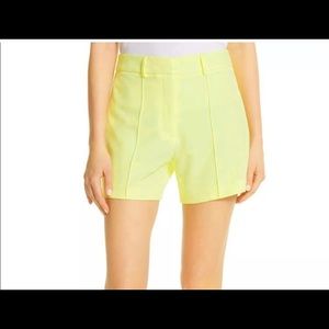 Milly yellow Hayden Trouser shorts